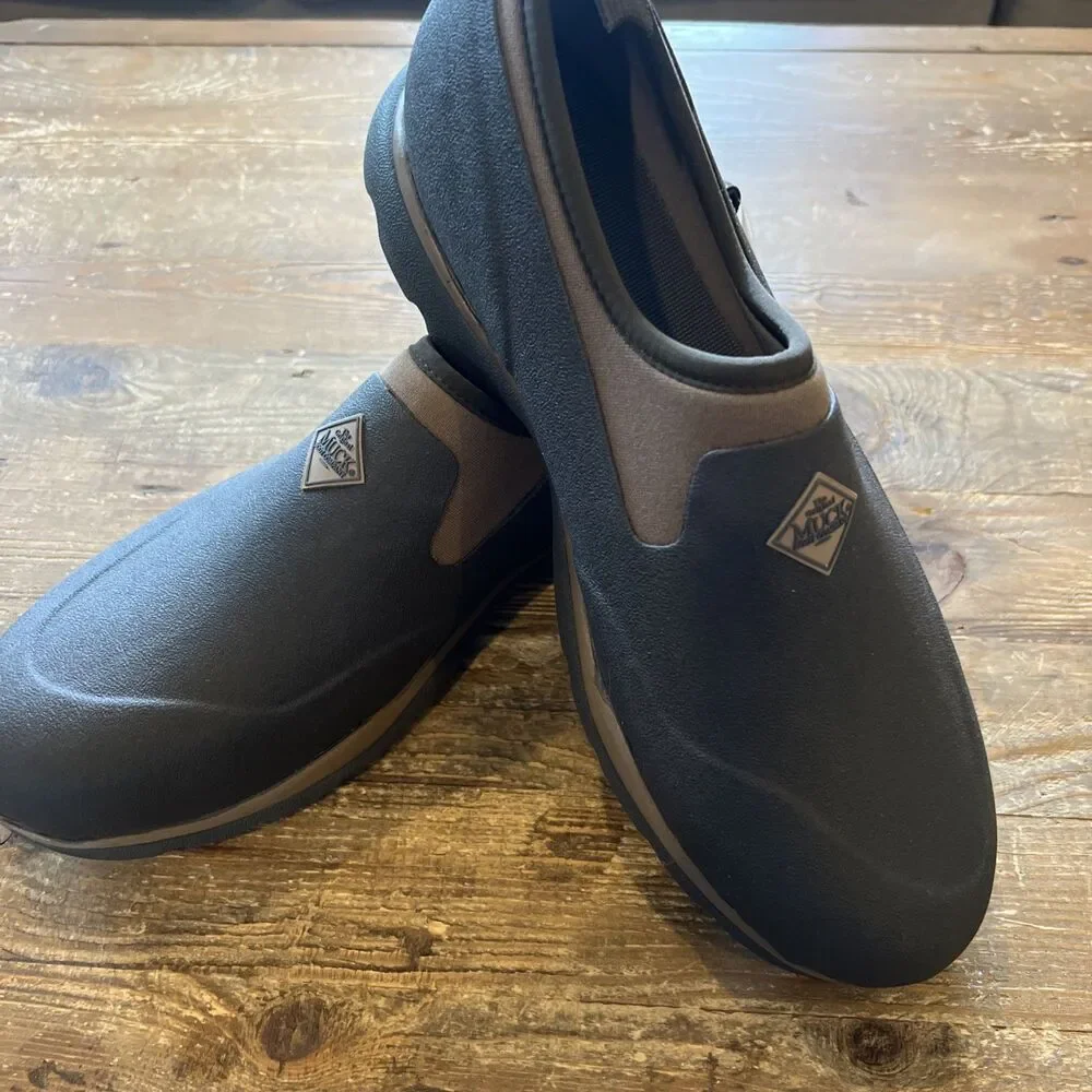 MUCK Boot Men's Excursion Pro Low Slip On Waterproof - Bark/Otter - US 12 New